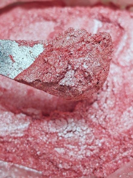 Премиум 8981 Коралловый мерцающий - перламутровый сухой краситель