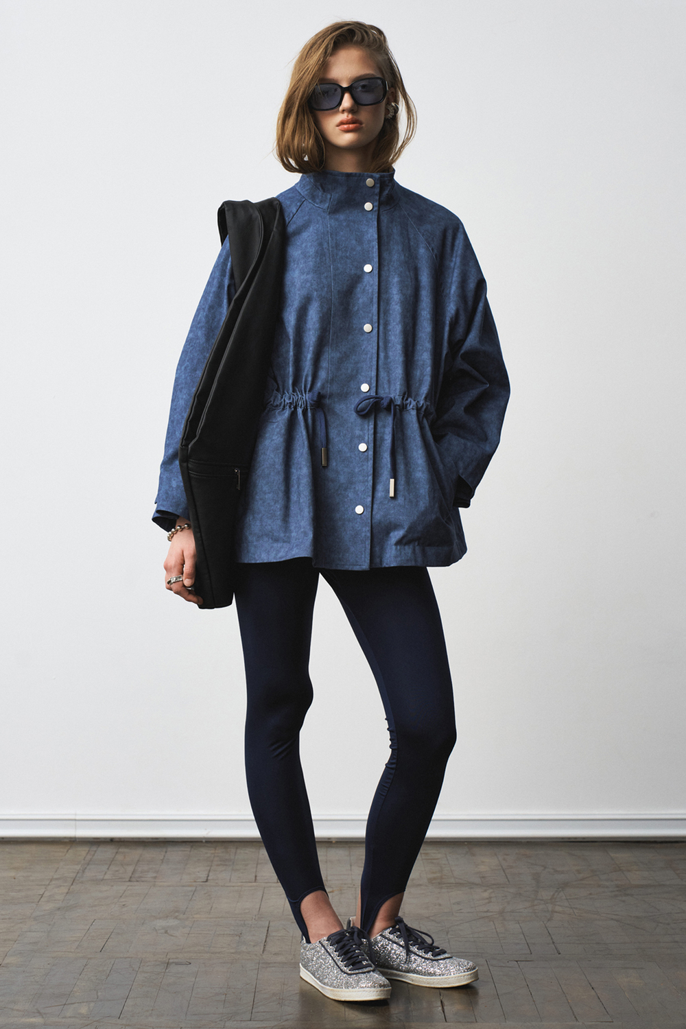 Жакет-парка 1286 голубой