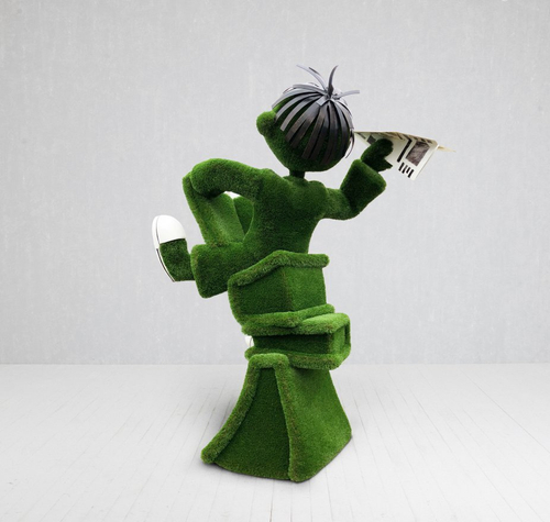 Топиари Школьник  с книгой