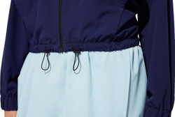 Женская Кофта теннисная Asics Match W Woven Jacket - небесный