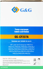 Картридж G&G GG-CF237A черный