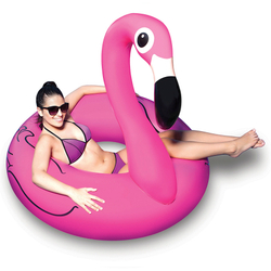 Круг надувной pink flamingo