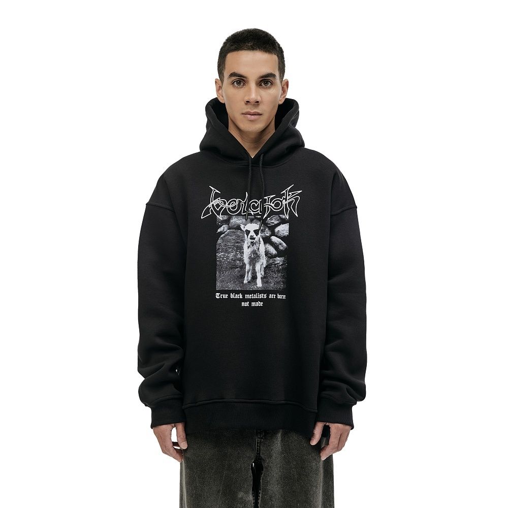 Худи Волчок Веном черный