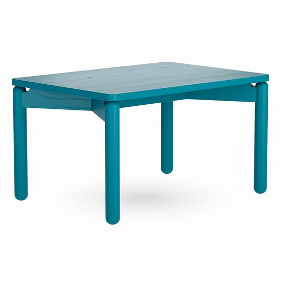 Столик кофейный saga, 50х70 см, сине-зеленый