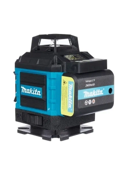 Профессиональный лазерный уровень самовыравнивающийся строительный 360 4D / Нивелир, 16 лучей с пультом управления и штативом / Зеленый луч