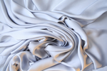 Шелк однотонный светло-серый