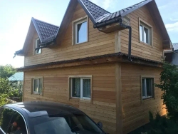 Фасадное льняное масло вареное с воском с антисептиком и УФ-защитой 3л.