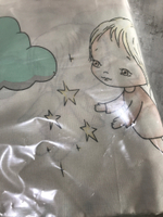 Комплект постельного белья 3х предметный "Маленький ангел" (мята)