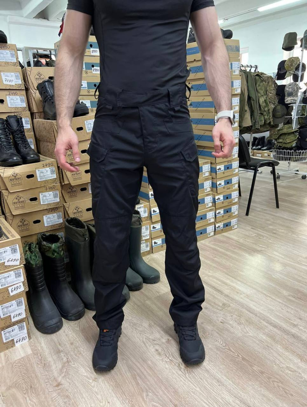 Брюки Страйкер / черный