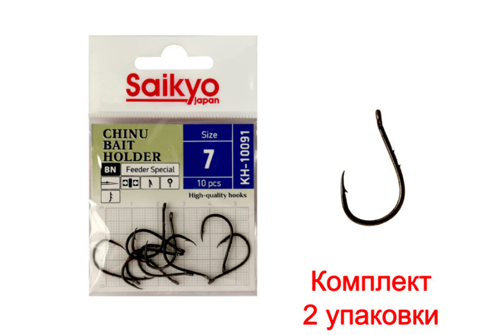 Крючки для рыбалки Saikyo KH-10091 BN CHINU BAIT HOLDER