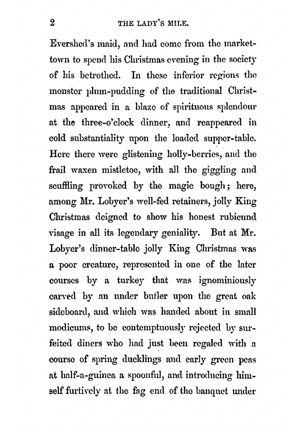 The lady's mile. Volume 3 | M. E. Braddon