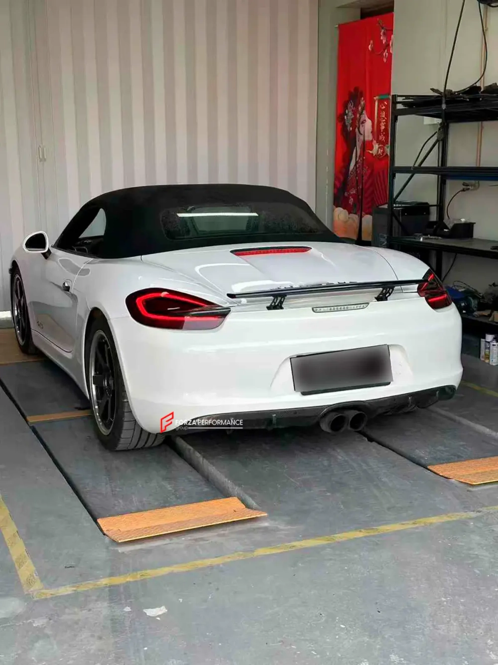 Обвес переделка в GTS для Porsche Cayman 981 2013-2016 Порше