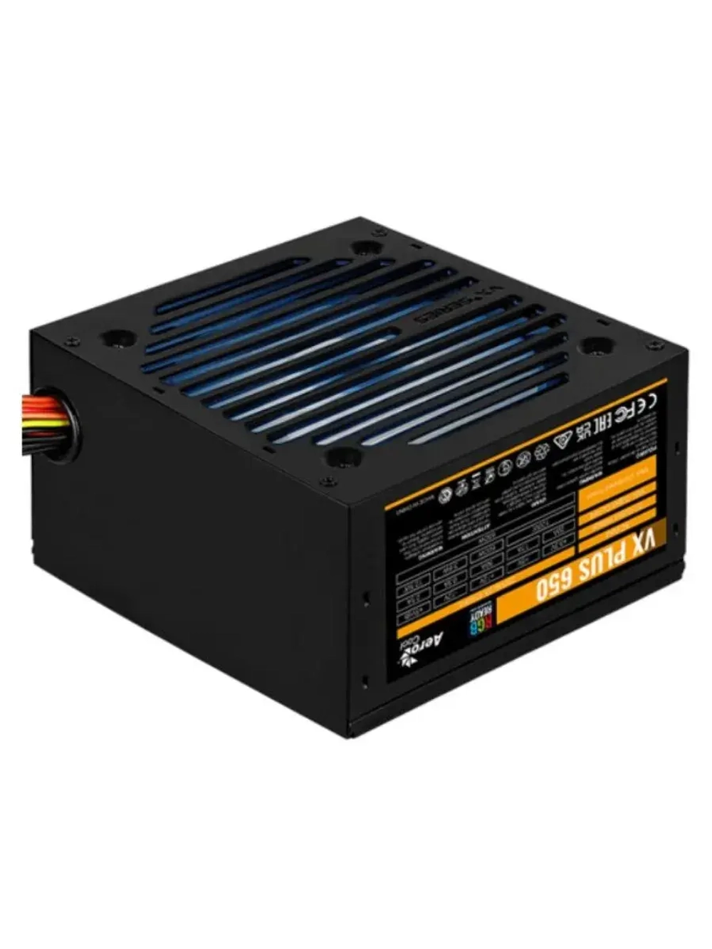 Блок питания VX PLUS 650 RGB VXPLUS650RGB 650W BLACK