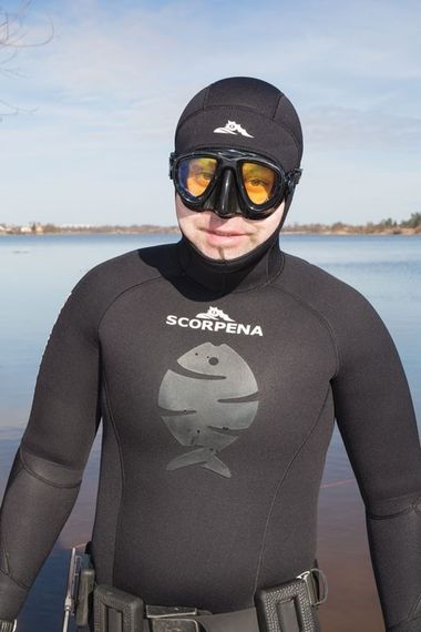 Маска Scorpena K с контрастными линзами