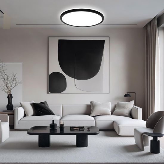 CL738321VL Бейсик Лайн Черный Св-к Накл. LED 40W*Мульти