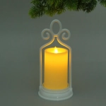 Сувенир с подсветкой «Свеча - Винтаж» 11*24 см (работает от батареек 3 ААА)