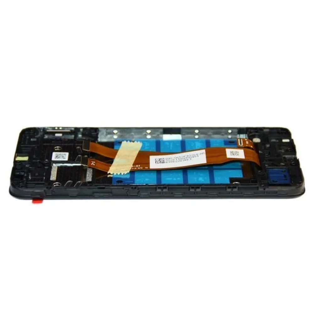 Дисплей для Samsung Galaxy A03 Core (A032F) с тачскрином и рамкой Черный - OR Ref. (SP)