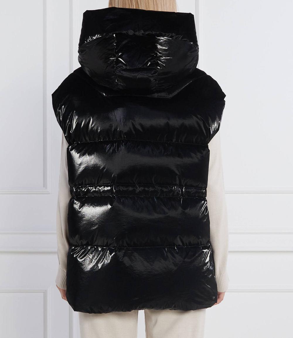 пуховая безрукавка mindy Hetrego - черный(8M780)