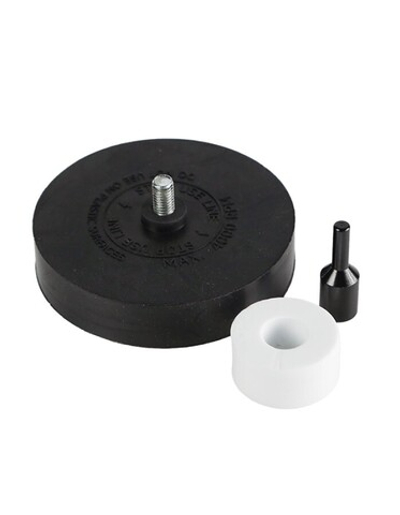 Shine Systems Диск для снятия наклеек и этикеток толщиной 20мм черного цвета