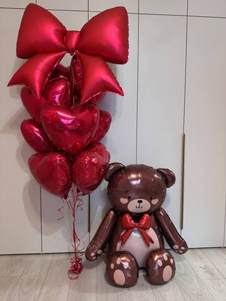 Шоколадный мишка, Набор шаров