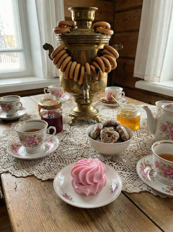 Свеча зефирка клубничная