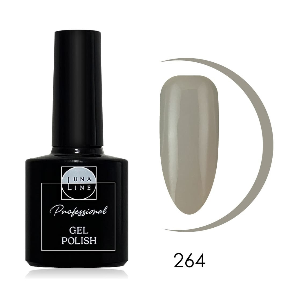 264 Гель-лак LunaLine/ELLE - туманное утро