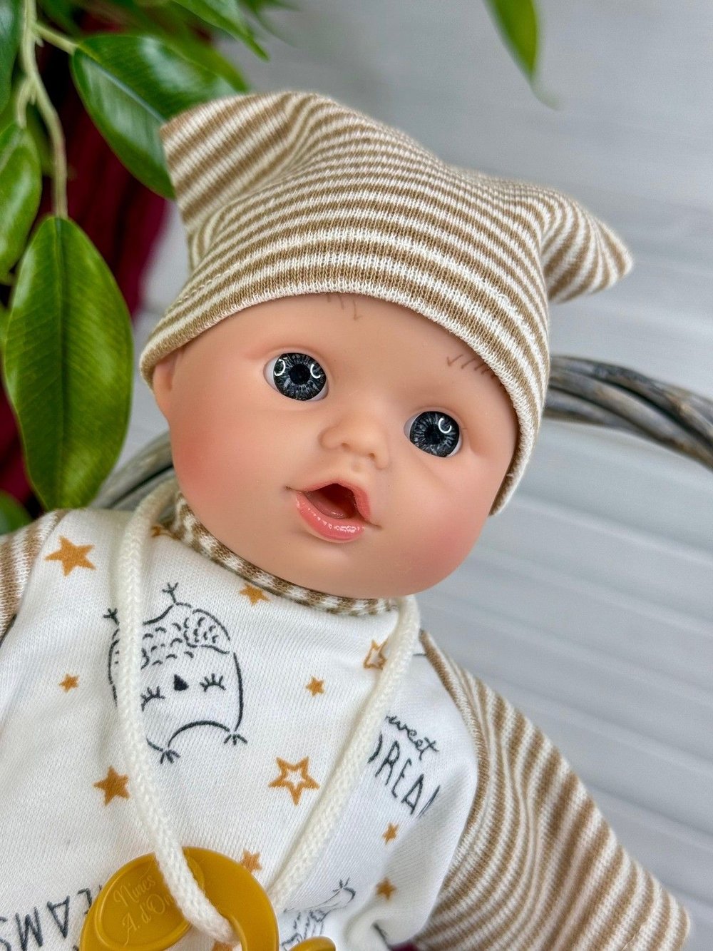 Кукла Nines 29см Golosito мягконабивная (N0624A2)