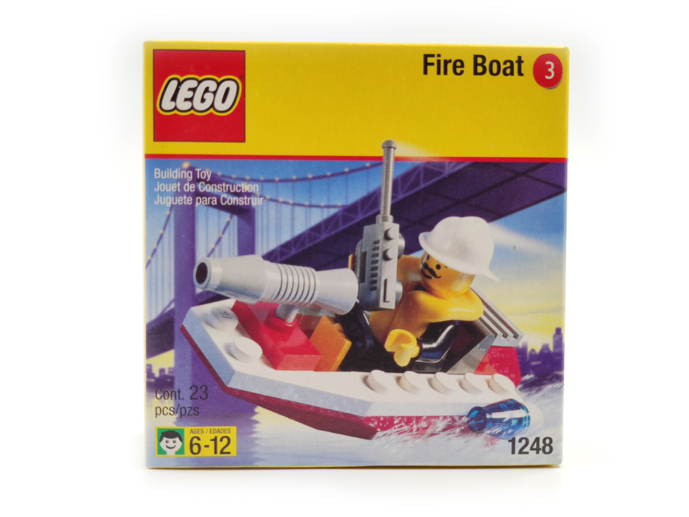 Конструктор LEGO Town 1248 Пожарная лодка