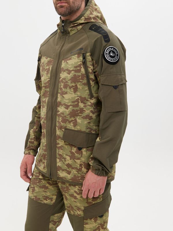 Костюм летний Горка-Люкс ткань Nylon Cotton Рип-Стоп цвет Хаки/MV-23