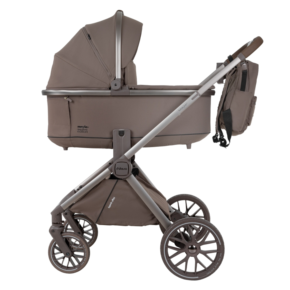 Коляска 2 в 1 Pituso Mayla Plus Truffle/Truffle
