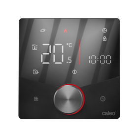 Терморегулятор CALEO C933 Wi-Fi встраиваемый, цифровой, программируемый, 3,5 кВт (черный)