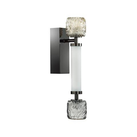 5427/13WL L-VISION ODL_EX24 000 черный хром/белый/дымчатый/коньячный/металл/стекло/акрил Бра LED 13W 3000K KLIFF