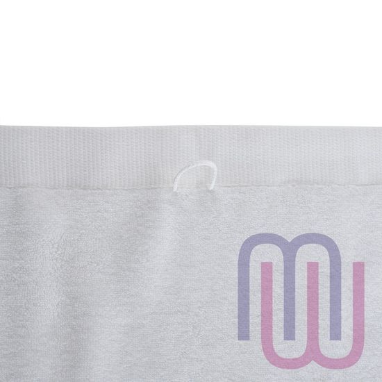 Полотенце для лица белого цвета