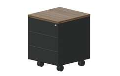 Тумба мобильная (3 ящика, без ручек) 50х53х63,7 см Faber FAP3B