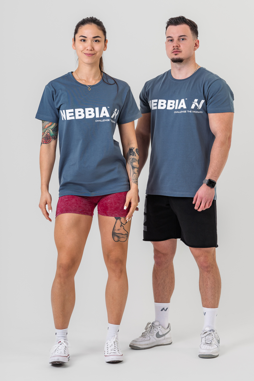 Футболка T-Shirt GYM ESSENTIALS 380 Серый