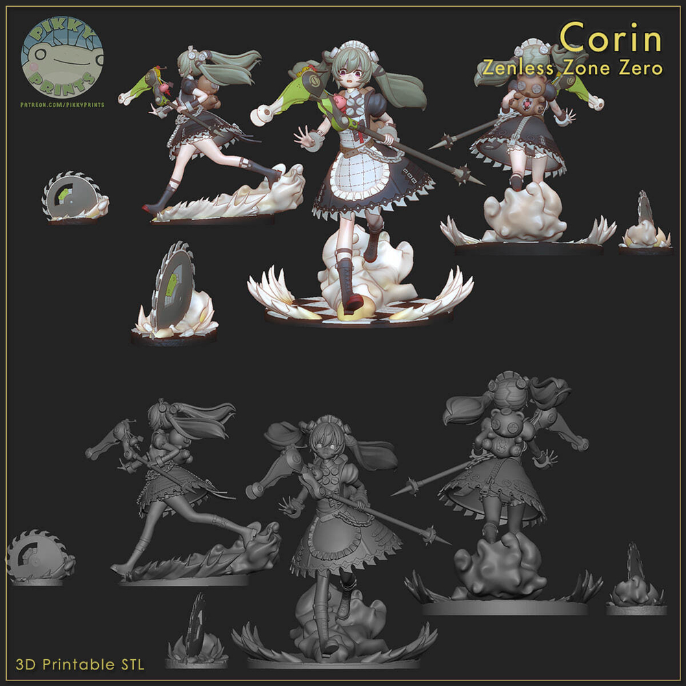 Эвелин Корин Уикс Corin Wickes Zenless Zone Zero