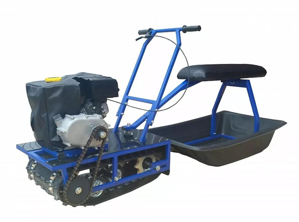 Мини-мотобуксировщик Альбатрос-М с фарой