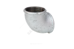 Угольник проходной чугун оц Ду 40 (1 1/2") ВР/ВР Fittex