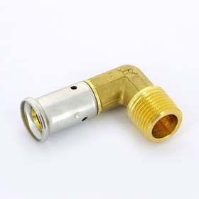 Пресс угольник наружная резьба Henco 20 x 3/4*