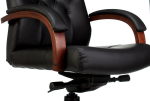 Кресло офисное Бюрократ T-9928WALNUT/BLACK