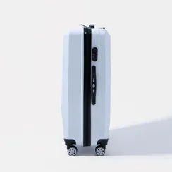 Чемодан большой 28", кодовый замок, цвет белый