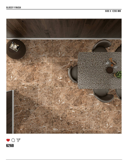 Керамогранит glossy №3 60х120, 6260