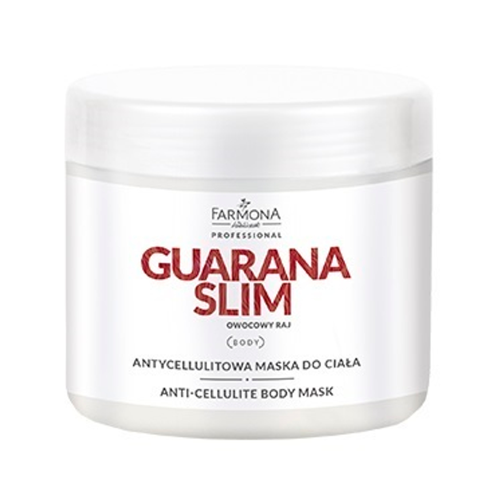Антицеллюлитная маска для тела Farmona Guarana Slim Anti-Cellulite Body Mask 500мл