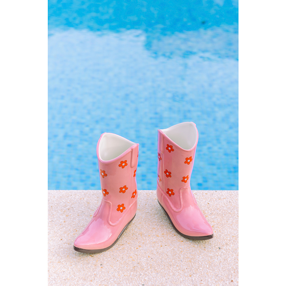 Ваза для цветов rodeo, 22,5 см, розовая