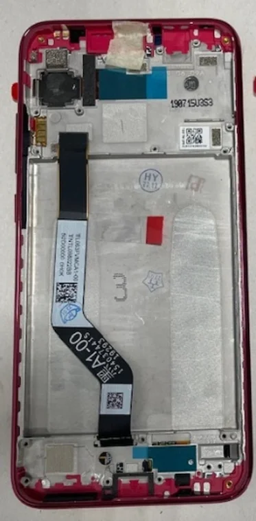 Дисплей для Xiaomi Redmi Note 7 / Note 7 Pro в сборе с тачскрином на рамке (Red)