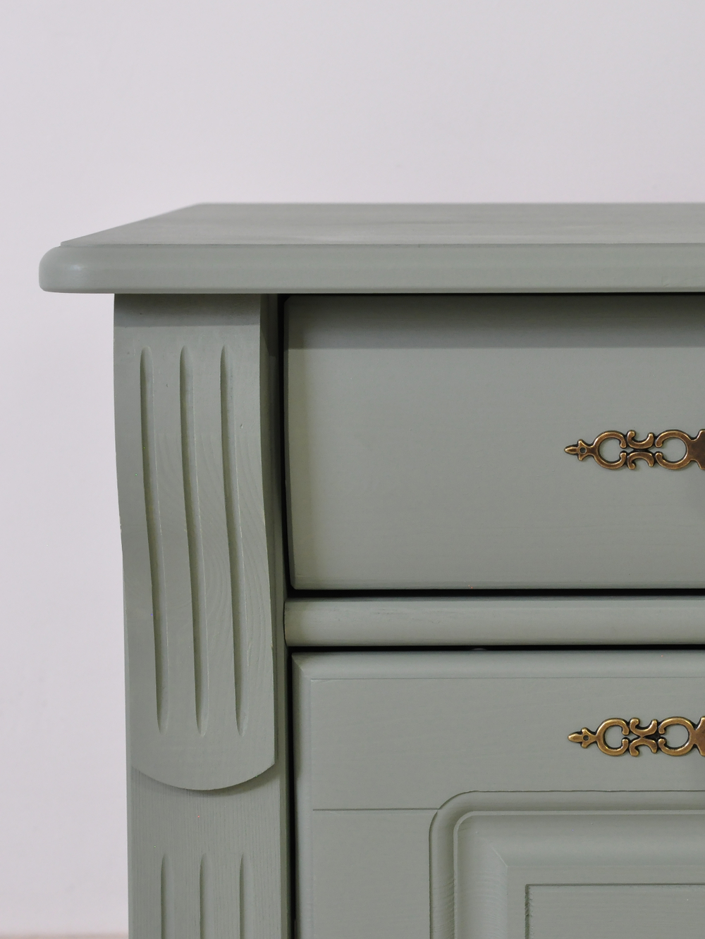 Обувница для прихожей 91х42х46, Susanna, скамья в прихожую, тумба напольная, массив сосны, зеленая изумруд, Dipriz