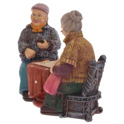 GAEM Фигурка декоративная "Бабушка с дедушкой", L21 W9 H15 см, 2в.