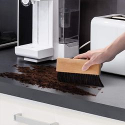 Кисточка щетка для чистки кофейного оборудования 16,5*10 см дерево P.L.- Barbossa