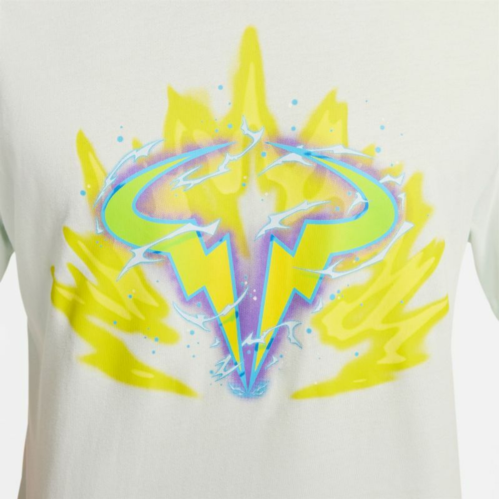 Мужская теннисная футболка Nike Court Dri-Fit Rafa T-Shirt - barely green