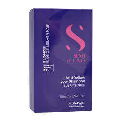 ALFAPARF Шампунь тонирующий антижёлтый Anti-Yellow Low Shampoo, 250 мл